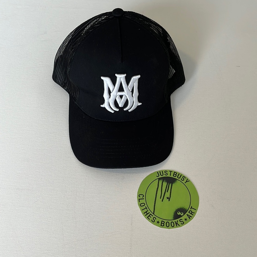 Amiri Logo Trucker Cap